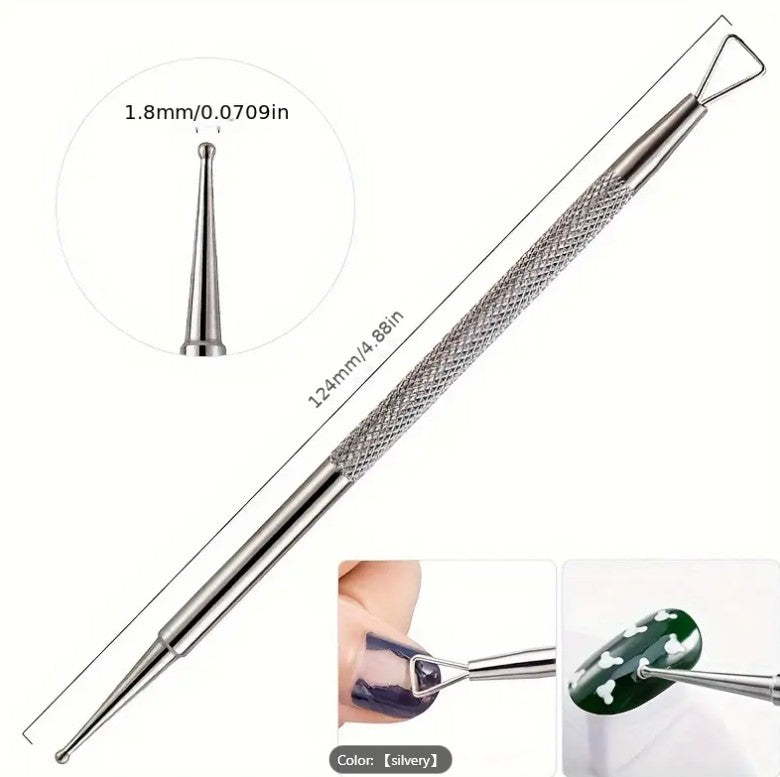 double headed triangle nail removal scraper tool