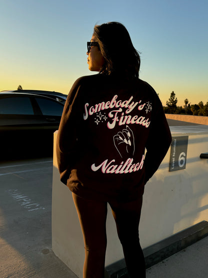 Nail Tech Graphic Sweatshirt