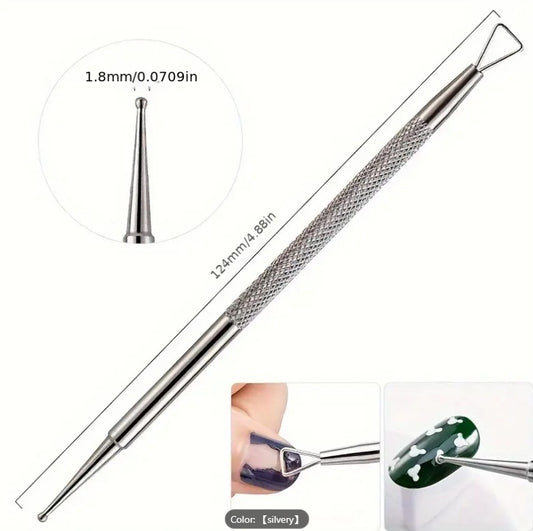 Double Headed Triangle Nail Removal Scraper Tool